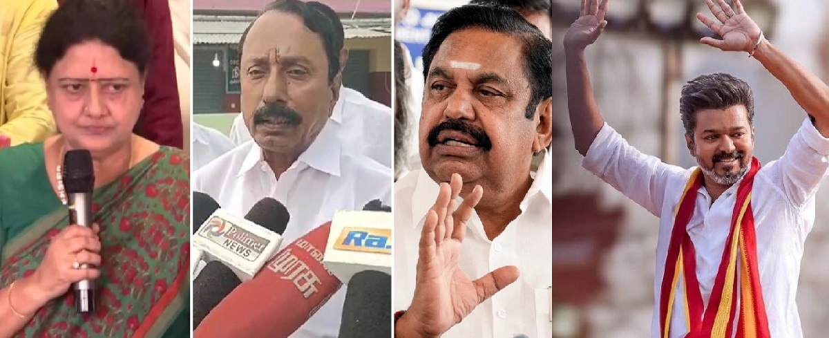 விஜய்யுடன் செங்கோட்டையன் ரகசிய பேச்சுவார்த்தையா? அதிமுகவின் அனுபவம் வாய்ந்த தலைவர்கள் தவெகவில்? காலியாகிறது அதிமுக கூடாரம்.. தங்கமணி, வேலுமணி, ஜெயகுமார் வெளியேறினால் அதிமுக ஜீரோ.. தனிமரமாகும் ஈபிஎஸ்..