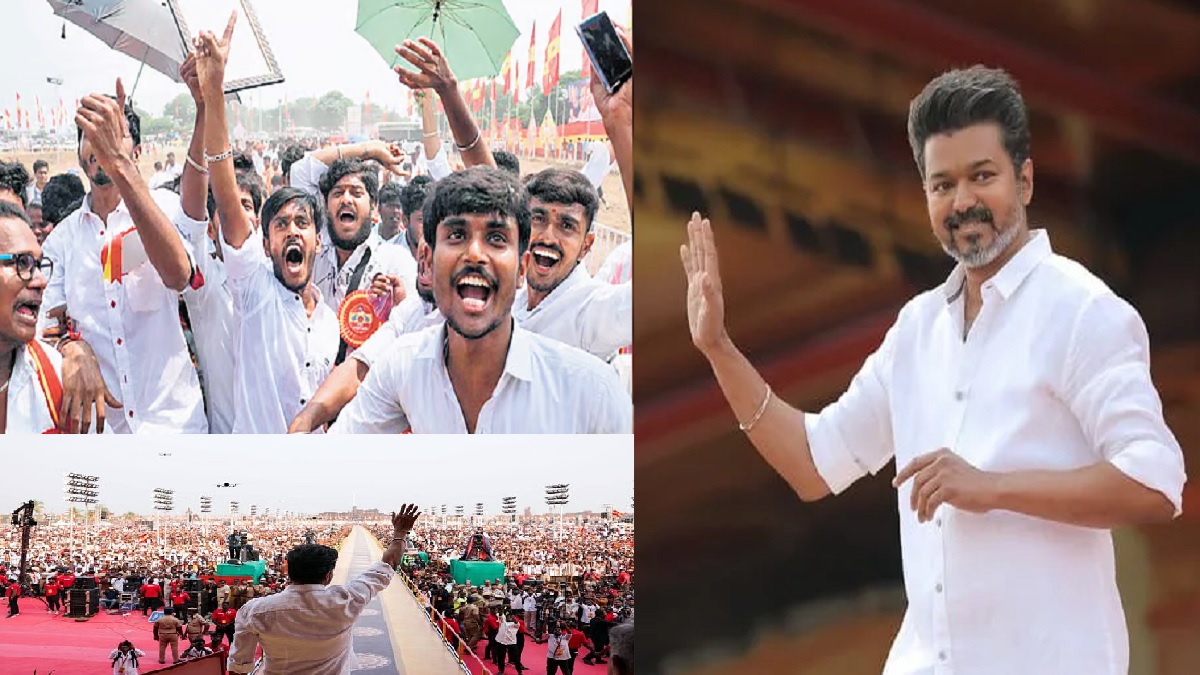 விஜய்யை பற்றி விஜய்யை தவிர எல்லோரும் பேசுகிறார்கள்.. மீடியாவின் ஹாட் டாப்பிக் விஜய் தான்.. விஜய் செய்தி வெளியிடாத பத்திரிகைகளும் இல்லை, மீடியாவும் இல்லை.. டிவியும் இல்லை.. பாசிட்டிவ் அல்லது நெகட்டிவ், விஜய் செய்தி இருந்தே ஆகனும்.. தமிழ்நாட்டில் இனி விஜய் இல்லாத அரசியலே இல்லை..