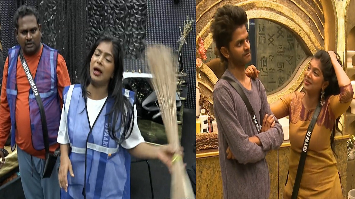 Biggboss Tamil Season 9.. Day 3: சில்லரைத்தனமான பார்வதி, தெளிவான ஆதிரை.. திவாகரு உன்னை மிஞ்சி காட்டுரேன் பார், எரிச்சலூட்டும் அகோரி கலையரசன்.. டீசண்ட்டாக விளையாடும் ரம்யா, சபரி.. மூன்றாவது நாளில் ஒரிஜினல் முகம் காட்டிய பார்வதி..!