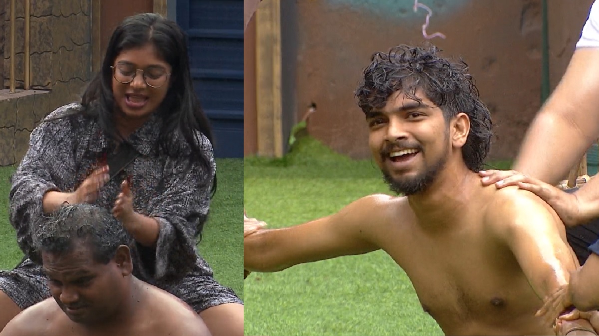 ’உனக்கு நடிக்கவே தெரியலை’.. திவாகரை வச்சு செய்த வினோத்.. பாருவுக்கு எண்ணெய் தேய்த்து உதவி செய்த கமருதீன், ஆனால் பாரு திவாகருக்கு எண்ணெய் தேய்க்க.. காதலா? கடுப்பா? கனி தலைவரானதும் போட்ட முதல் ரூல்.. அதிரடி நாள் தான்..!