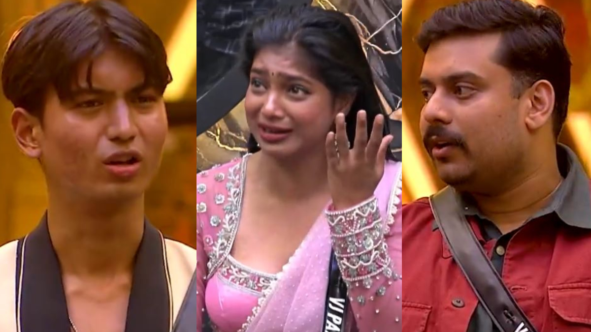 Bigg Boss 9 Tamil : Weekend வந்தாலே கண்ணீர் தான்.. திமிரா பேசிட்டு விக்ரம், துஷார் மேல் பழியை போட்ட பார்வதி.. இதெல்லாம் நல்லதுக்கில்ல..
