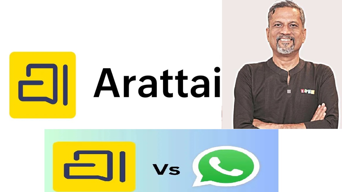 2021ல் அரட்டை அறிமுகம்.. 3 வருடங்களில் சாதாரணம் தான்.. திடீரென ஒரு கோடி டவுன்லோடுகள்.. அமெரிக்காவுக்கு தான் நன்றி சொல்லனும்.. நீ வரி விதிக்க விதிக்க இந்தியாவுக்கு நல்லது தாண்டா நடக்கும்.. வாட்ஸ் அப், ஜிமெயில், எல்லாத்துக்கும் ஆப்பு வைக்கும் இந்தியாவின் ‘சுதேசி’ படைப்புகள்..!