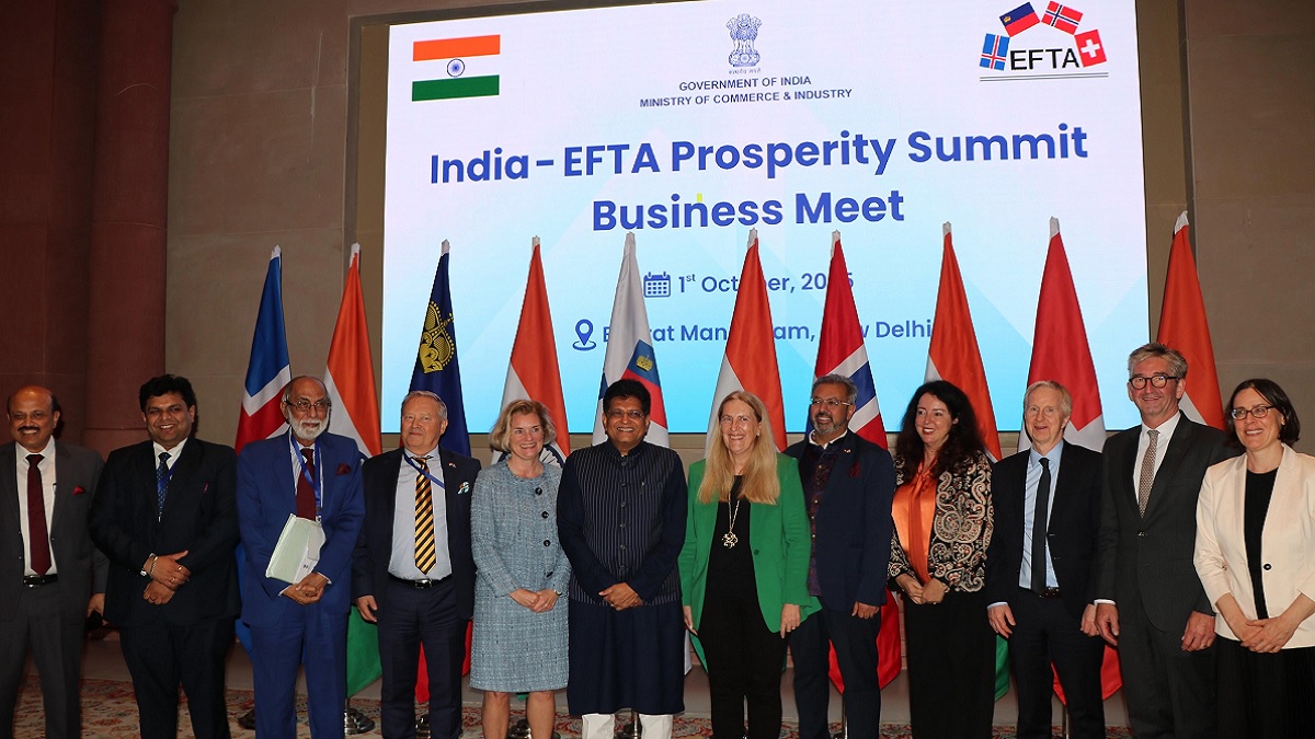 வரலாற்று சிறப்புமிக்க இந்தியா-EFTA ஒப்பந்தம் அமல்: எங்களிடம் வர்த்தகம் செய்யுங்கள், வரியே வேண்டாம் என நார்வே அறிவிப்பு.. இந்தியாவுக்கு வருகிறது ரூ.8.87 லட்சம் கோடி முதலீடு.. 10 லட்சம் வேலைவாய்ப்புகள்.. இந்தியாவுக்கு அடித்த ஜாக்பாட்..