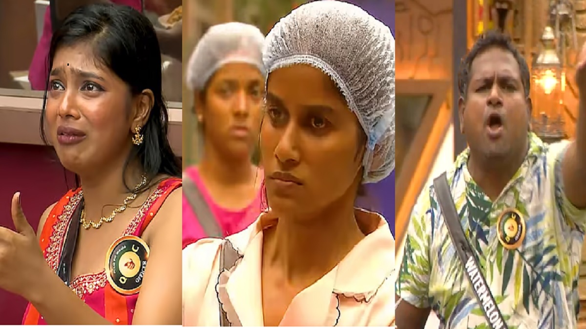 Biggboss Tamil Season 9: நான் யாரை நம்பியும் கிடையாது.. என் கேமை எனக்கு விளையாட தெரியும்.. திவாகர் முன்பே ஆட்டிடியூட் காட்டிய பாரு.. தலையணையை தூக்கி எறிந்து ஆத்திரம்.. பாச மலர்களுக்கு இடையே வந்த பாய்ச்சல்.. பெட்டி பாம்பாய் அடங்கிய திவாகர்..!