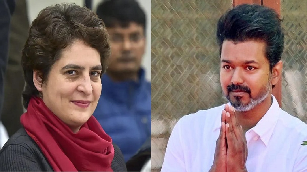 விஜய்யை ராகுல் காந்தி மிஸ் செய்ய நினைத்தாலும் பிரியங்கா காந்தி விடமாட்டார்.. அவருக்கு கேரளாவில் காங்கிரஸ் ஆட்சியை பிடிக்க வேண்டும் என்பது இலக்கு.. விஜய்யுடன் பிரியங்கா தரப்பு முக்கிய பேச்சுவார்த்தையா? கிட்டத்தட்ட உறுதியான தவெக + காங்கிரஸ் கூட்டணி? தமிழ்நாடு, கேரளா, புதுவையில் கூட்டணி ஆட்சியா?