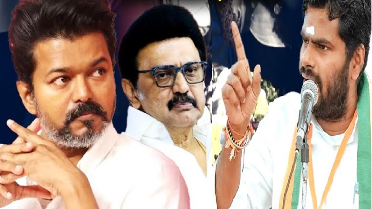 விஜய் கட்சி ஆரம்பித்த நேரம் சரியில்லை.. அவரால் ஆட்சி அமைக்க முடியாது.. எந்த கூட்டணிக்கும் மெஜாரிட்டி கிடைக்காது. திமுக கூட்டணி மைனாரிட்டி ஆட்சி அமைக்கும்.. தமிழகத்தில் பாஜக 2041ல் தான் ஆட்சி அமைக்கும்.. அண்ணாமலைக்கு முதல்வர் பதவியை விட பெரிய பதவி கிடைக்கும்.. பிரபல ஜோதிடரின் கணிப்பு..!