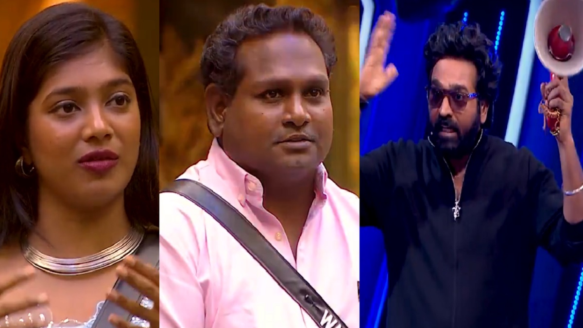 Biggboss Tamil Season 9: திவாகரையும் பாருவையும் வச்சு செய்த விஜய் சேதுபதி.. நீங்க பேசுறப்ப மத்தவங்க அமைதியா இருக்கனும்ன்னு நினைக்கிறிங்களே, மத்தவங்க பேசும்போது நீங்க அமைதியா இருந்தீங்களா? பாருவை வறுத்தெடுத்த விஜய் சேதுபதி.. இப்படி கத்தினா யார் ஷோ பார்ப்பா?