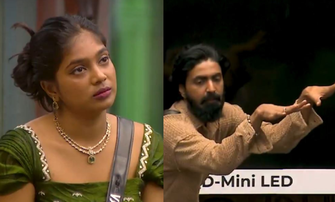 Bigg boss 9 tamil : பார்வதிய மோசமா பேசலாமா?.. National லெவல்ல என்ன நினைப்பாங்க.. பிரஜினுக்கு எதிராக பிக் பாஸ் வீட்டில் ஒலித்த போட்டியாளர் குரல்.. யாரா இருக்கும்?..