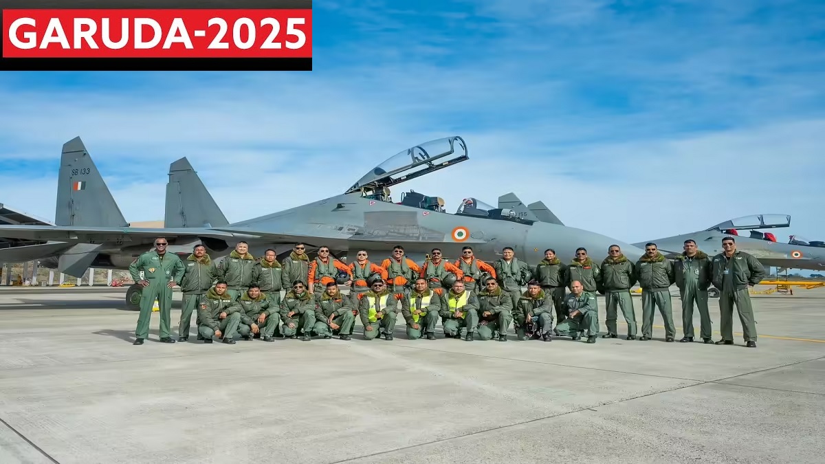 இந்தியா – பிரான்ஸ் இணைந்து நடத்தும் ‘கருடா 25’ .. இந்திய, பிரான்ஸ் வீரர்களின் வான் போர் பயிற்சி.. 20 ஆண்டுகளாக தொடரும் பயிற்சியின் முக்கியத்துவம்.. உலகத்தரம் வாய்ந்த இந்திய விமானப்படை.. வேற லெவலில் இந்தியாவின் வான் பாதுகாப்பு..!