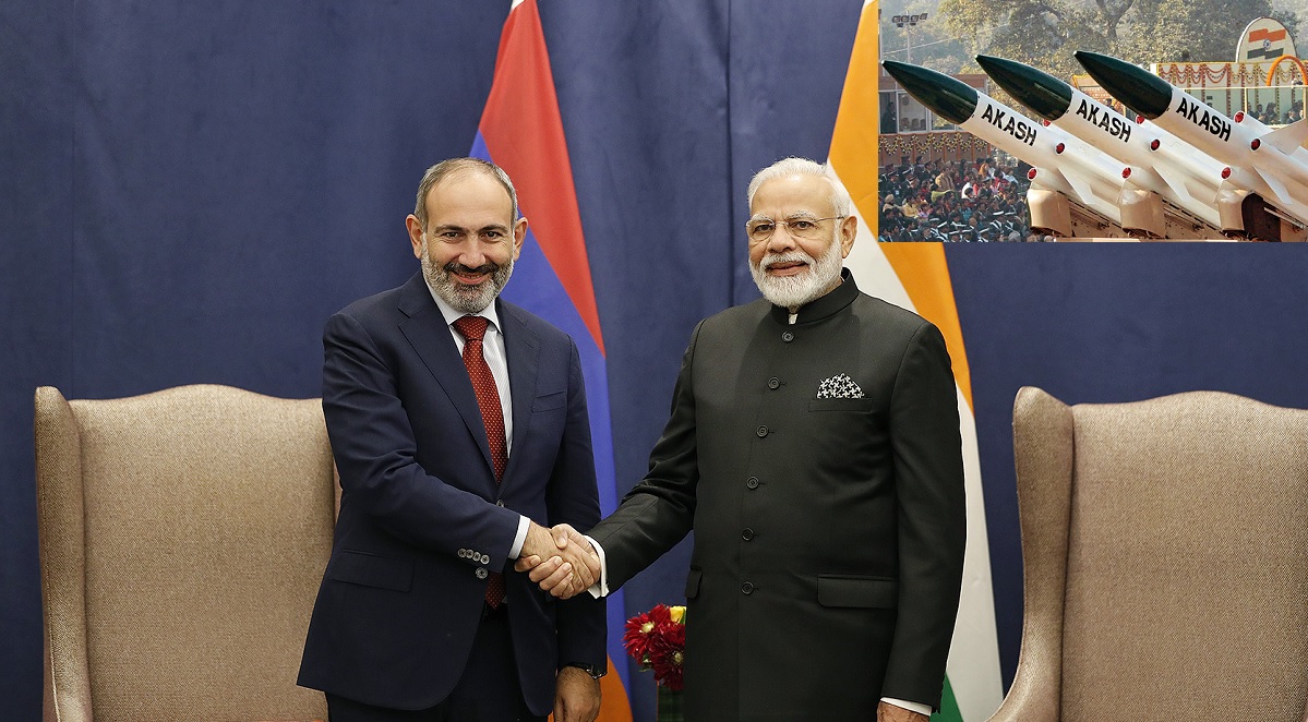 இந்தியாவிடம் இருந்து தேஜாஸ் போர் விமானங்களை வாங்குகிறதா ஆர்மேனியா? ஆகாஷ் வான் ஏவுகணையை வாங்கவும் திட்டம்.. ஆபரேஷன் சிந்தூருக்கு பின் ஆகாஷ் ஏவுகணை வாங்க விரும்பும் உலக நாடுகள்.. ஏவுகணையை வெளிநாட்டில் இருந்து வாங்கியது அந்த காலம்.. ஏவுகணையை வெளிநாட்டிற்கு விற்பது மோடியின் காலம்..!