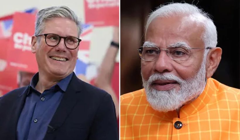 modi starmer