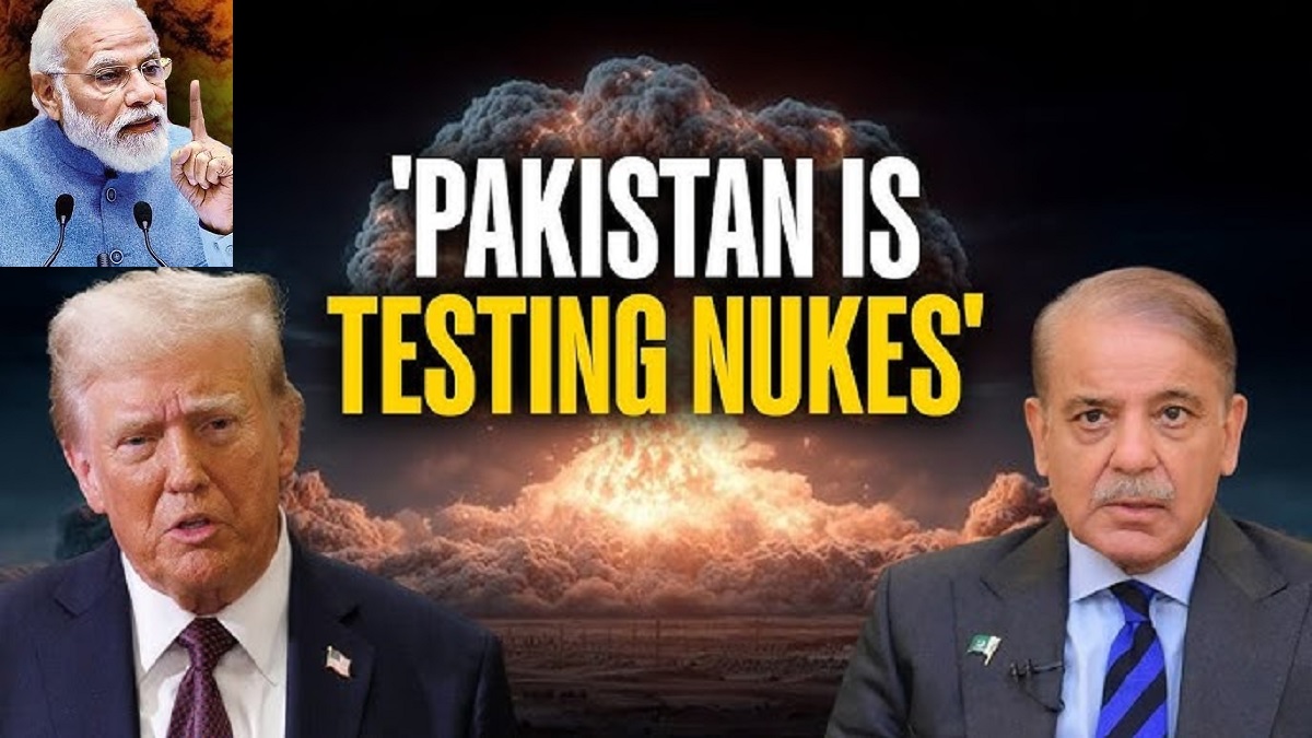 போரை நிறுத்தியதாக டிரம்ப் சொன்ன பொய் போல் தான் பாகிஸ்தானின் அணு ஆயுத சோதனை.. ஆபரேஷன் சிந்தூர் நடவடிக்கைக்கு பின் அணு ஆயுதம் தயாரிக்கும் நிலையில் பாகிஸ்தான் இல்லை.. பாகிஸ்தான் பெயரை சொல்லி அணு ஆயுத சோதனை செய்யும் அமெரிக்கா.. டிரம்ப் ஆட்சி முடிந்தால் தான் உலக நாடுகளுக்கே விடிவுகாலம்..!
