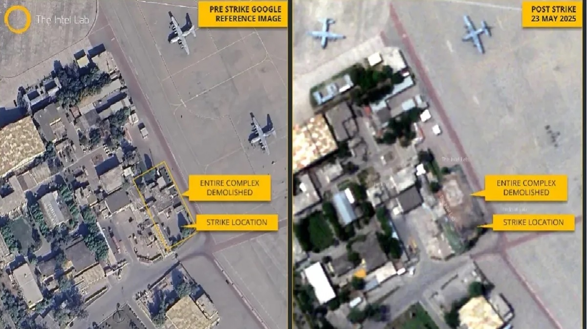 அடிச்ச அடி அப்படி.. 6 மாதமாகியும் ரிப்பேர் செய்ய முடியவில்லை.. ஆபரேஷன் சிந்தூர் தாக்குதலில் சேதமடைந்த பாகிஸ்தான் ராணுவ தளம்.. ரிப்பேர் செய்யும் சாட்டிலைட் புகைப்படங்கள்.. டிரைலருக்கே இப்படின்னா.. மெயின் பிக்சரை பார்த்தால் பாகிஸ்தான் காணாமல் போகும்.. இந்தியாவுடன் மோதுவதை விட்டு புள்ளகுட்டிகளை படிக்க வைங்கடா..!