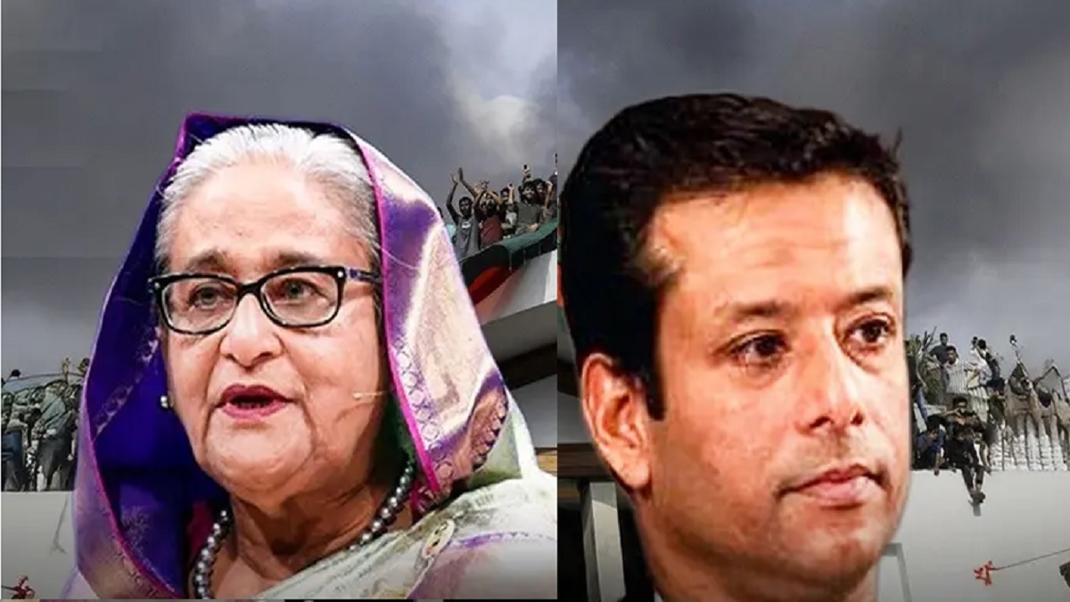 ஷேக் ஹசீனா மகன் பேட்டி: அமெரிக்கா தான் காசு கொடுத்து கலவரத்தை தூண்டியது.. என் தாயை காப்பாற்றிய இந்திய பிரதமர் மோடிக்கு எனது நன்றி.. மரண தண்டனை கொடுப்பதற்காக சட்டவிரோதமாக சட்டத்திருத்தம் நடந்துள்ளது.. 17 நீதிபதிகள் செய்யப்பட்டனர்.. தண்டனை கொடுத்த நீதிபதிகள் அரசியல் பின்னணி கொண்டவர்கள்..!