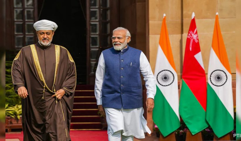 modi in oman