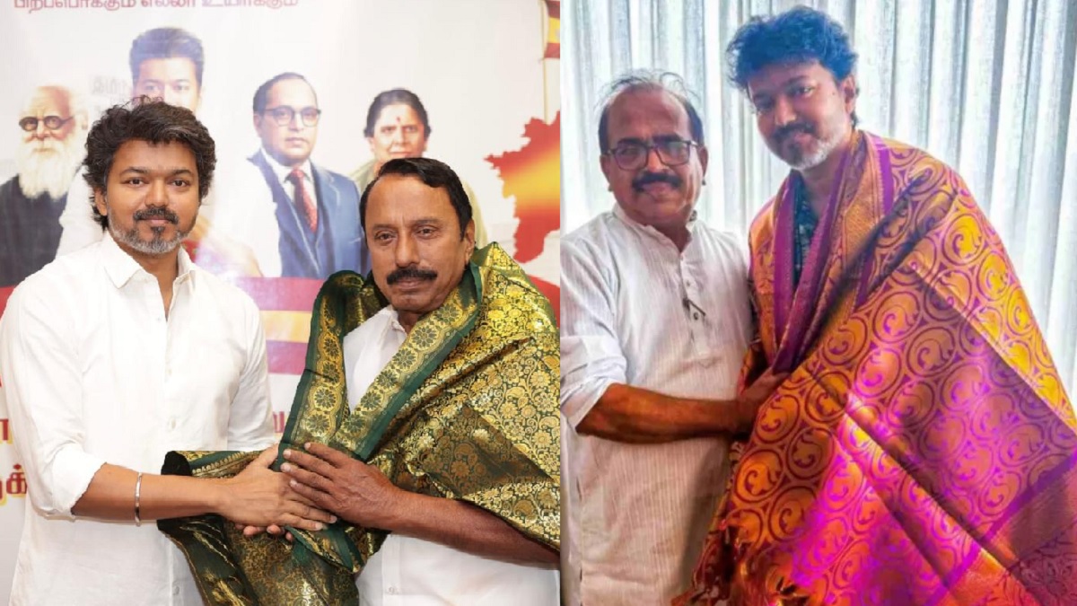 வியூகத்திற்கு செங்கோட்டையன்.. பேச்சாளருக்கு நாஞ்சில் சம்பத்.. ரெண்டு பேர் போதும்.. இனி திமுக, அதிமுகவில் இருந்து யார் வந்தாலும் வேண்டாம்.. கதவை அடைத்த விஜய்.. பழைய அரசியல்வாதிகளை சேர்த்தால் மாற்றத்திற்கான கட்சி என்ற பெயருக்கு டேமேஜ் ஏற்படும்.. தீர்க்கமான முடிவில் இருக்கும் விஜய்..