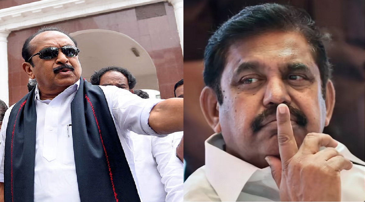 வைகோ செய்த அதே தவறை ஈபிஎஸ். செய்கிறார்.. மதிமுக ஆரம்பித்தவுடன் சந்தித்த முதல் தேர்தலில் ஜெயலலிதாவை விமர்சனம் செய்யாமல் கருணாநிதியை விமர்சனம் செய்தார்.. அதனால் மக்கள் அவரை ஒதுக்கினார். அதேபோல் ஈபிஎஸ், திமுகவை விமர்சனம் செய்யாமல் விஜய்யை விமர்சனம் செய்கிறார்.. நேற்றைய கோபி மீட்டிங்கில் இதுதான் நடந்தது..