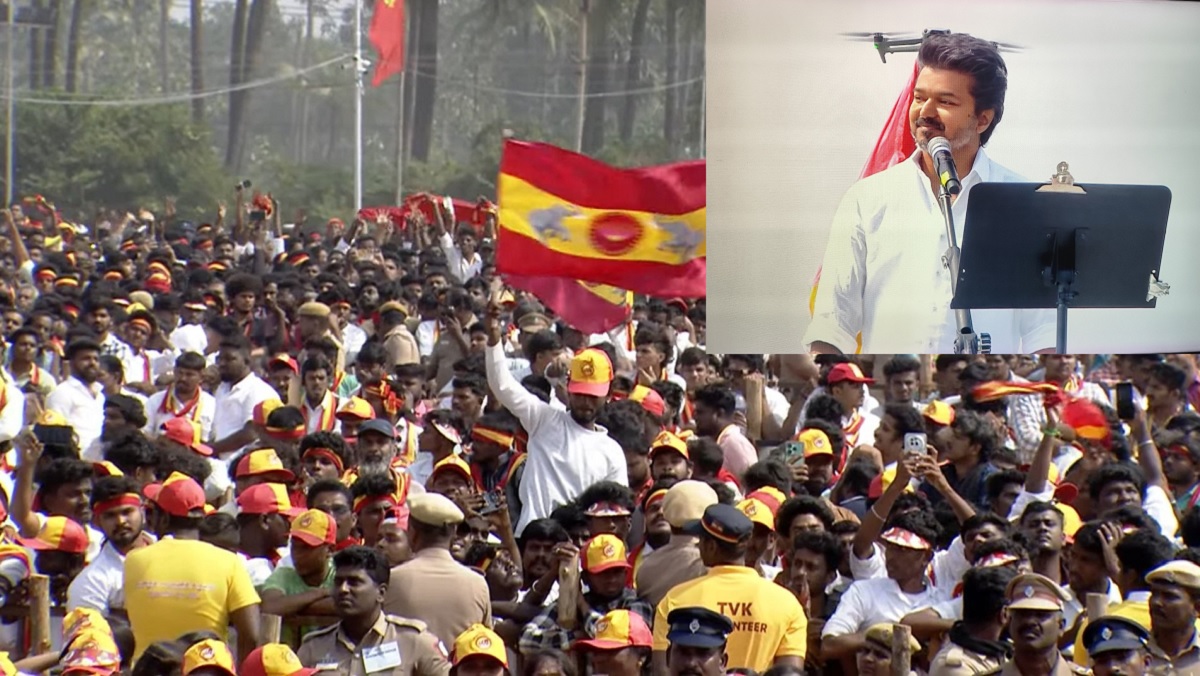 விஜய்யை சீண்ட சீண்ட இன்னும் அவர் வேகமாக வளர்கிறார்.. விஜய்யின் வளர்ச்சியை தடுக்கிறோம் என்ற நினைப்பில் திமுகவே விஜய்யை வளர்த்து விடுகிறது.. தவெக கூட்டங்களுக்கு மட்டும் இவ்வளவு அழுத்தம் ஏன்? சாதாரண குடிமகனுக்கு கூட புரியும் விஷயம் 75 ஆண்டு கால கட்சிக்கு ஏன் புரியவில்லை? காவல்துறை சுதாரிக்க வேண்டும்.. இன்னும் 6 மாதத்தில் விஜய் காவல்துறையின் அமைச்சராக கூட மாறலாம்..