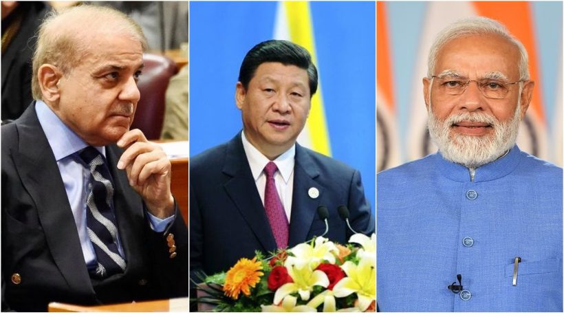 india pakistan china