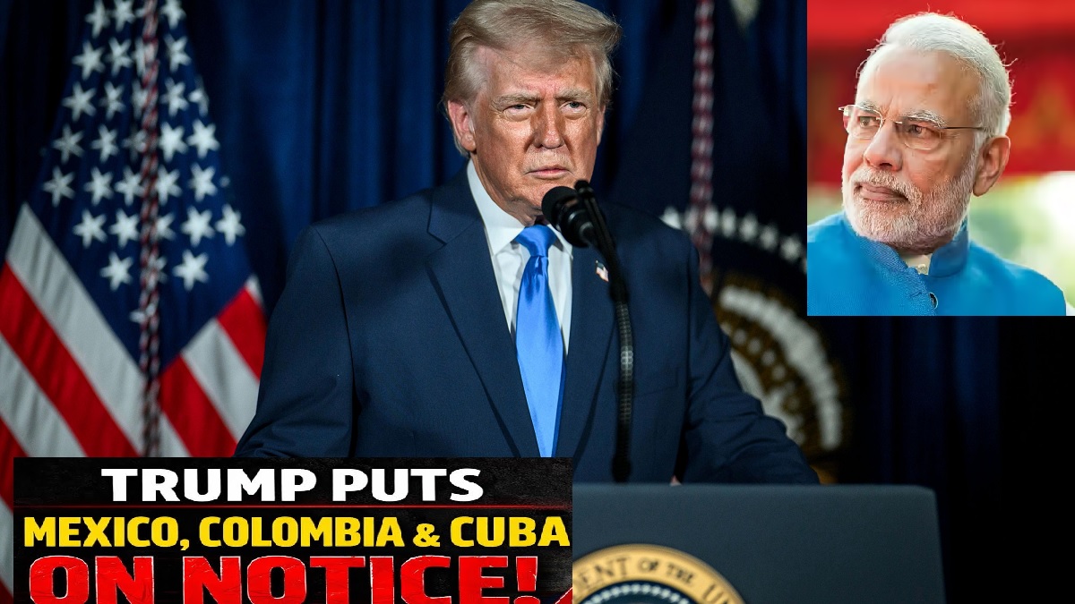 வெனிசுலாவுடன் நின்றுவிட மாட்டோம்.. எங்களுக்கு கியூபாவும் வேண்டும்.. மெக்சிகோ, கொலம்பியாவுக்கும் எச்சரிக்கை.. இந்திய பிரதமர் மோடிக்கும் மறைமுக எச்சரிக்கை.. உலகையே அமெரிக்கா கீழ் கொண்டு வர பார்க்கின்றாரா டிரம்ப்? இந்தியா மேல கை வச்சு பாரு, அப்ப மோடி யாருன்னும் தெரியும்..