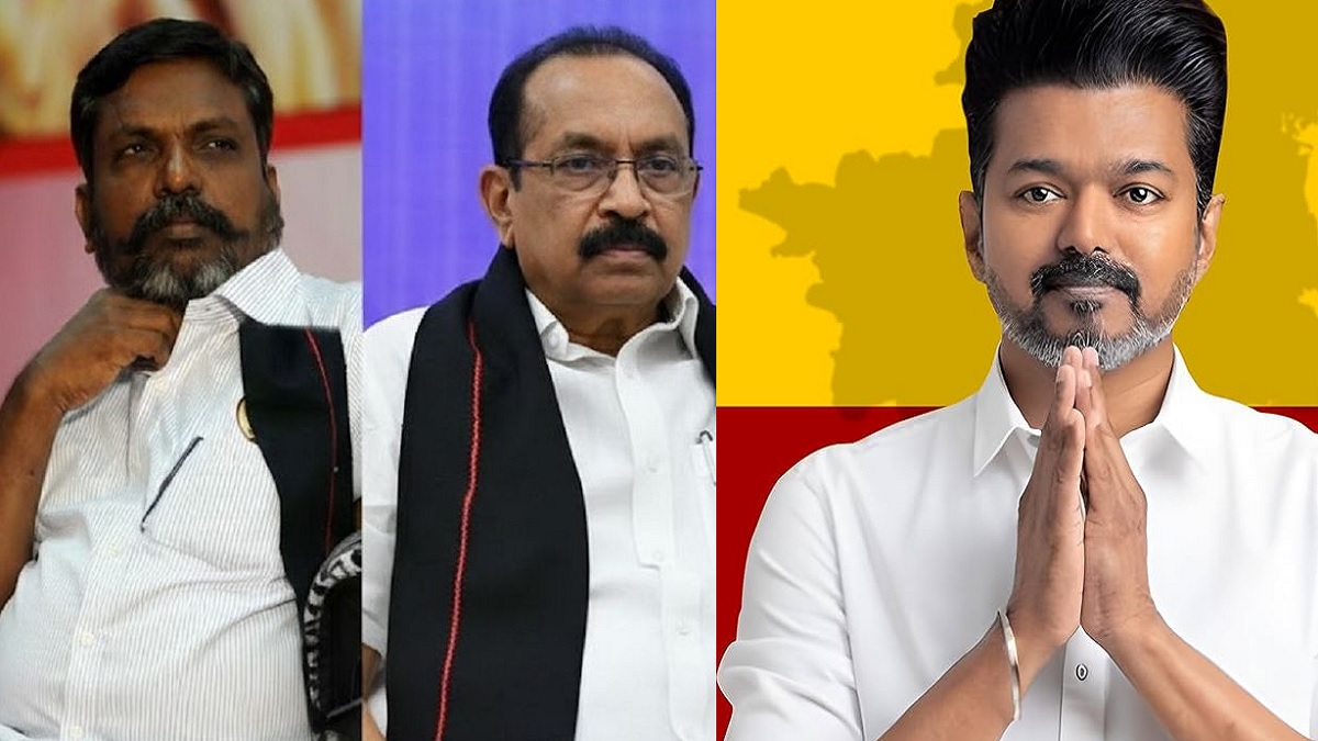 தமிழக அரசியலில் திடீர் திருப்பம்.. அதிருப்தியால் வெளியேறுகிறதா விசிக.. திமுக மீது கடும் கோபத்தில் 2 கம்யூனிஸ்ட் கட்சிகள்.. வைகோவும் கூட்டணியில் தொடர வாய்ப்பு குறைவா? இவர்கள் எல்லோரும் விஜய்யோடு சேர்ந்தால் என்ன ஆகும்? இப்படி ஒரு கூட்டணி அமைந்தால் அது இன்னொரு மக்கள் நல கூட்டணியா? அல்லது இரு திராவிட கட்சிகளையும் வீழ்த்தும் கூட்டணியா? பாஜகவுடன் சேராத இந்த கூட்டணிக்கு சிறுபான்மையர் ஆதரவு தர வாய்ப்பு அதிகம்.. மக்கள் என்ன நினைக்கிறார்களோ?