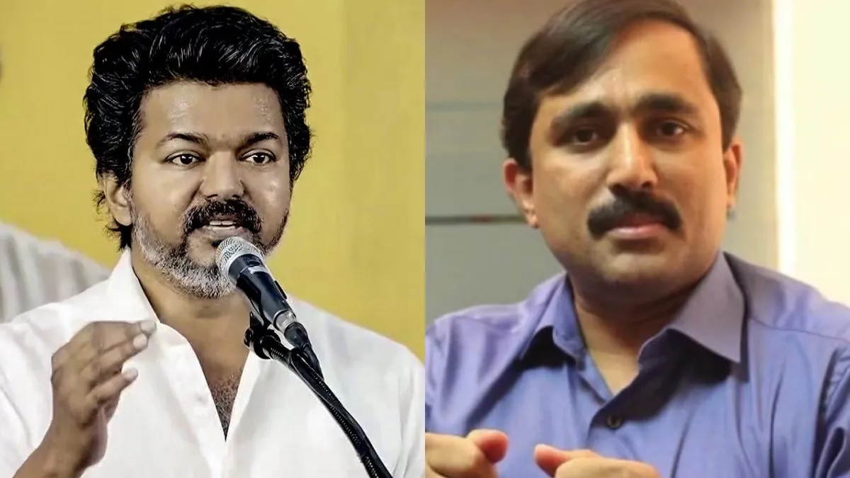 அப்துல் கலாம் ஐயா கூட இருந்தா மட்டும் பத்தாது… அவர் சொல்லி கொடுத்த கண்ணியம் இருக்கணும்! கண்ணியம் இல்லாதவனுக்கு கம்பி எண்ணுறதுதான் சரியான தண்டனை! பொன்ராஜ் மீது புகார் கொடுத்த விஜய்.. என் தங்கைக்கும் தாய்க்கும் ஒரு பிரச்சனைன்னா, அவங்க வீட்டுப் பிள்ளையா வந்து நிப்பேன்! அவங்களுக்காக குரல் கொடுப்பேன்.. விஜய் ஆவேசம்..!