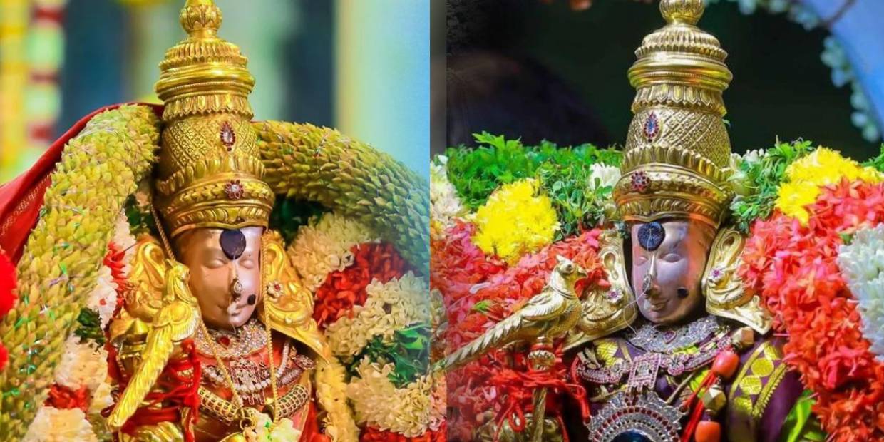 ஒரே நாளில் 8 வகையான ரூபங்கள்… அன்னை மீனாட்சியின் மகத்துவம்!