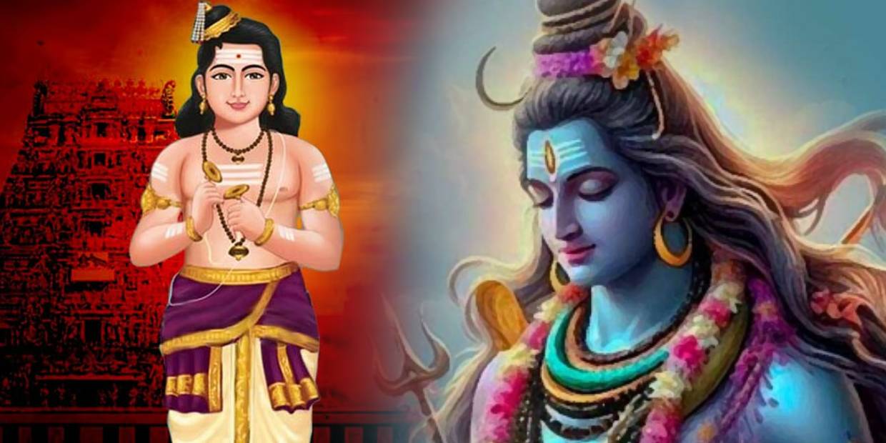 gnanasambandar and lord shiva