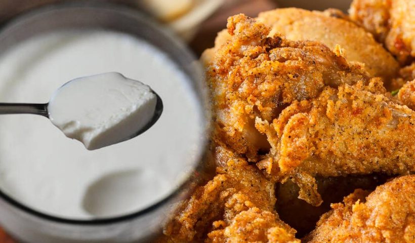 curd, chicken