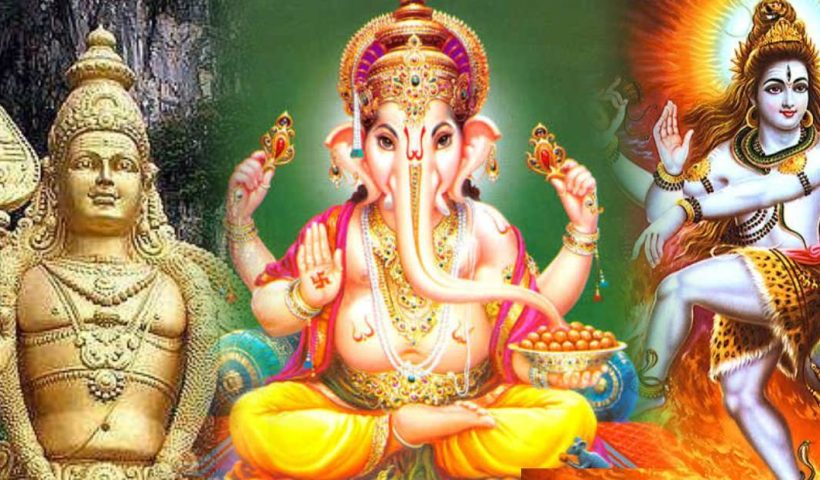 murugar, pillaiyar, sivan