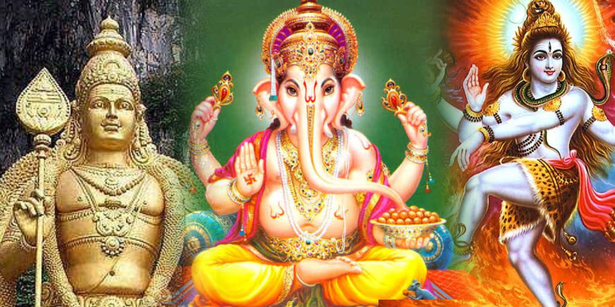 murugar, pillaiyar, sivan