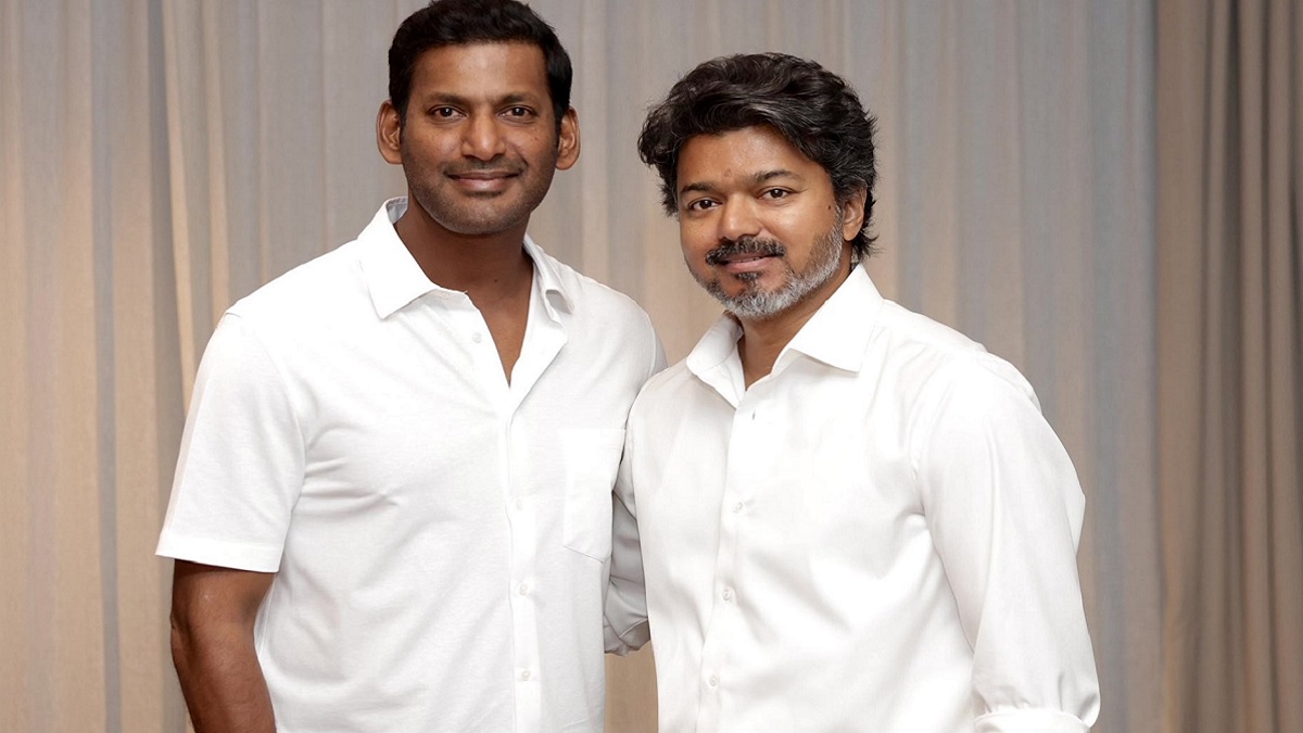 டார்லிங் விஜய்யை சந்தித்த நடிகர் விஷால்.. லயோலா கல்லூரியில் படித்தபோது இருந்தே இருவருக்கும் நட்பு.. இப்போது உச்சத்தில் முதல்வராக இருந்தாலும் எளிய மனிதராக உள்ளார். விஜய் – விஷால் சந்திப்பால் கல்வி உதவி பெற்ற 3 குழந்தைகள்.. இதுதான் இந்த சந்திப்பின் ஹைலைட்.. எல்லோரும் முதல்வரை சந்தித்தால் போட்டோ எடுத்து விளம்பரப்படுத்துவார்கள்.. ஆனால் விஷால் சந்திப்பில் 3 மாணவர்களின் எதிர்காலம் ஒளிர போகுது.. இதுதான் மாற்றம்…