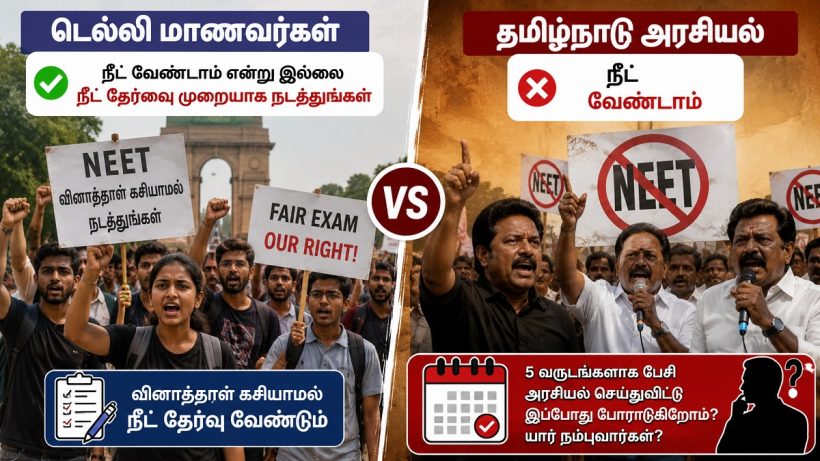 neet protest tn
