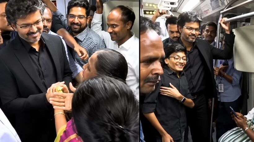 vijay in metro