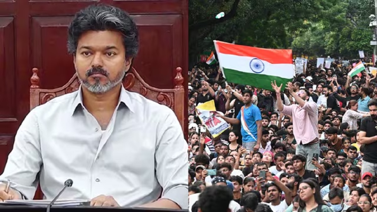 vijay vs delhi protest