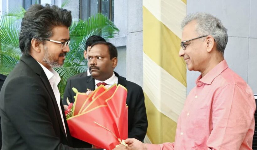 cm vijay and chief secretary