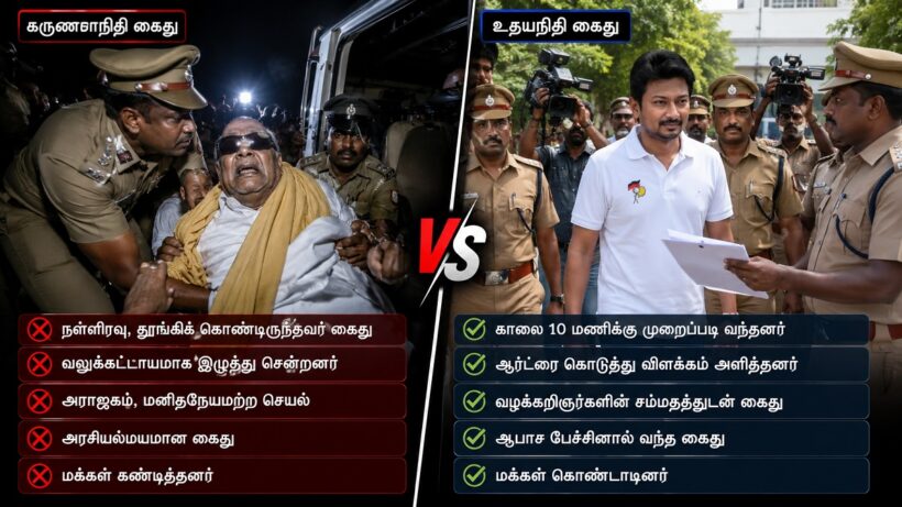 karunanidhi vs udhayanidhi
