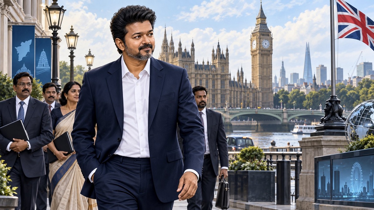 vijay london visit